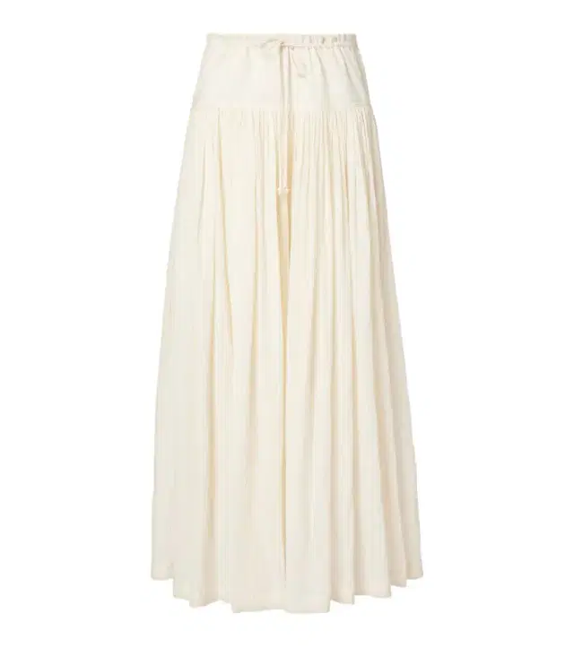 The Row Berenice cotton muslin wide-leg pants