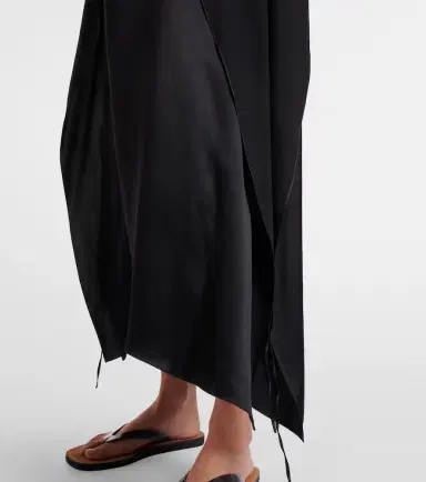 The Row Kylo ruffled silk maxi dress | Thumbnail 2