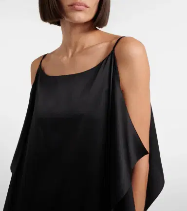 The Row Kylo ruffled silk maxi dress | Thumbnail 5