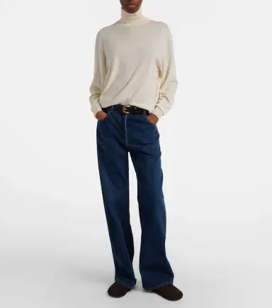 The Row Finbar wide-leg jeans | Thumbnail 4