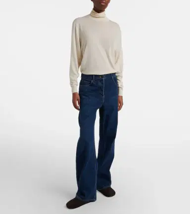The Row Finbar wide-leg jeans | Thumbnail 6