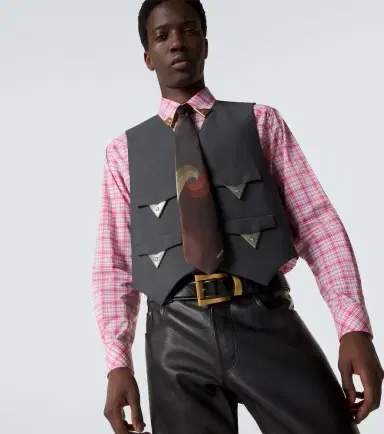 Versace Silk jacquard tie | Thumbnail 2