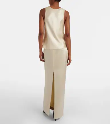 The Row Kiernan silk satin maxi skirt | Thumbnail 3 The Row Kiernan silk satin maxi skirt | Thumbnail 3