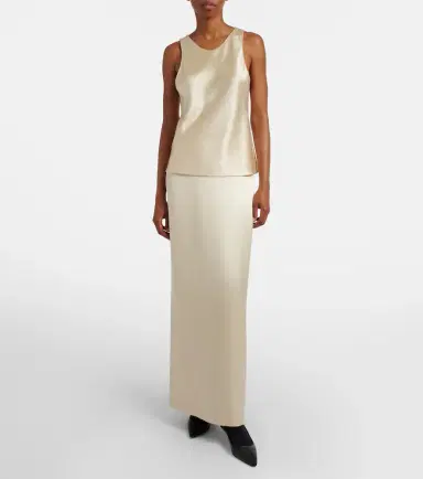 The Row Kiernan silk satin maxi skirt | Thumbnail 6 The Row Kiernan silk satin maxi skirt | Thumbnail 6