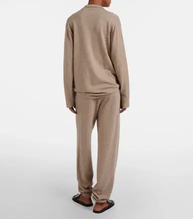 The Row Nadir cotton and linen sweatpants | Thumbnail 4