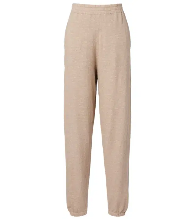 The Row Nadir cotton and linen straight-leg pants