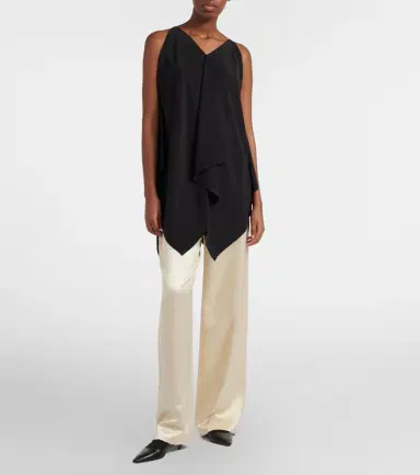 The Row Semir silk satin top | Thumbnail 3 The Row Semir silk satin top | Thumbnail 3