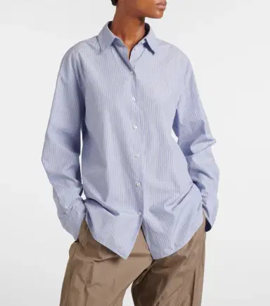 The Row Sisilia striped cotton shirt | Thumbnail 4 The Row Sisilia striped cotton shirt | Thumbnail 4