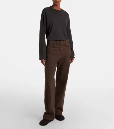 The Row Finbar wide-leg jeans | Thumbnail 4