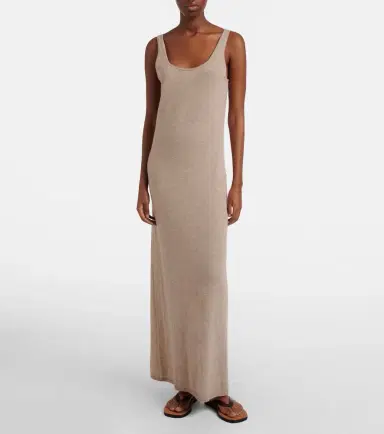 The Row Nareen knitted cashmere maxi dress | Thumbnail 2 The Row Nareen knitted cashmere maxi dress | Thumbnail 2