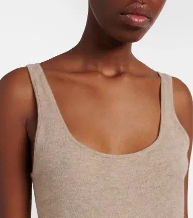 The Row Nareen knitted cashmere maxi dress | Thumbnail 3 The Row Nareen knitted cashmere maxi dress | Thumbnail 3