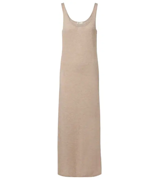 The Row Nareen knitted cashmere maxi dress
