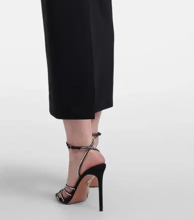Solace London Rhianne satin-trimmed cocktail dress | Thumbnail 6