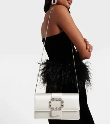 Manolo Blahnik Maycapjou embellished satin clutch | Thumbnail 4