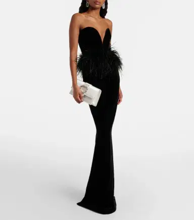 Manolo Blahnik Maycapjou embellished satin clutch | Thumbnail 6