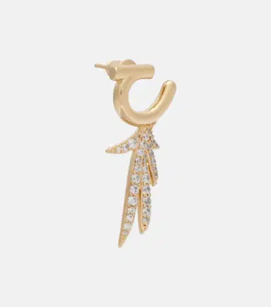 Ferragamo Crystal-embellished earrings | Thumbnail 4 Ferragamo Crystal-embellished earrings | Thumbnail 4
