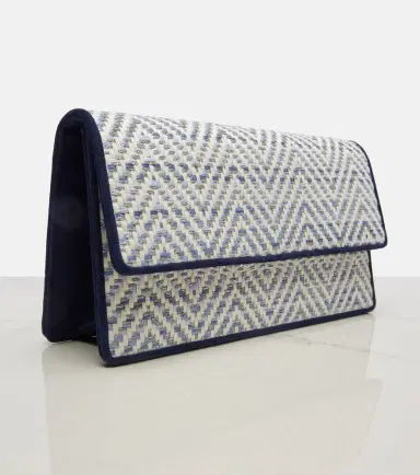 Manolo Blahnik Capripla raffia clutch | Thumbnail 3