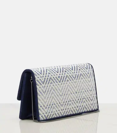 Manolo Blahnik Capripla raffia clutch | Thumbnail 4