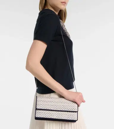 Manolo Blahnik Capripla raffia clutch | Thumbnail 7