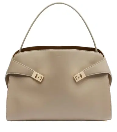 Ferragamo Hug Large leather shoulder bag | Thumbnail 1 Ferragamo Hug Large leather shoulder bag | Thumbnail 1