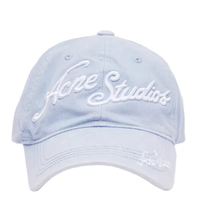 Logo denim baseball cap