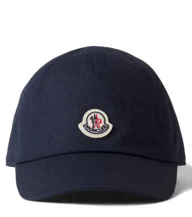 Moncler Enfant Logo cotton twill baseball cap | Thumbnail 1