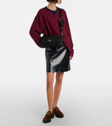 Prada Chocolate leopard-print calf hair loafers | Thumbnail 6