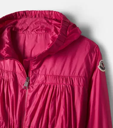 Moncler Enfant Aulne gathered hooded jacket | Thumbnail 3 Moncler Enfant Aulne gathered hooded jacket | Thumbnail 3