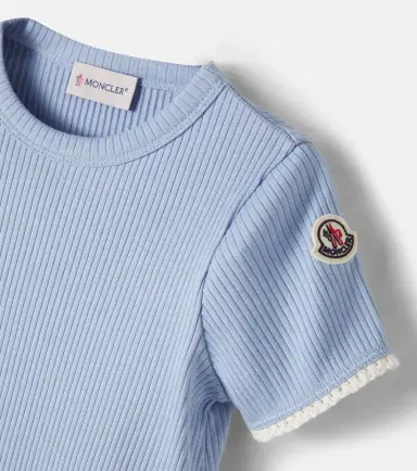 Moncler Enfant Logo cotton T-shirt | Thumbnail 2