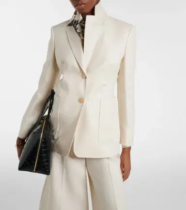 Max Mara Volontà linen blazer | Thumbnail 6 Max Mara Volontà linen blazer | Thumbnail 6