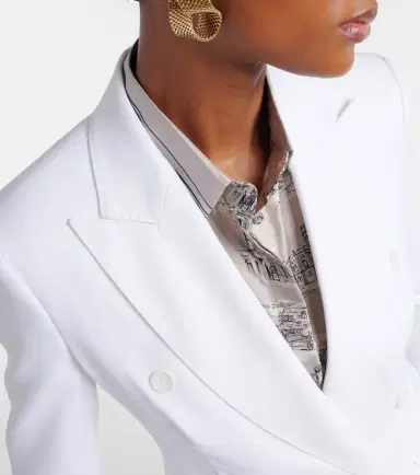 Max Mara Pagella cotton blazer | Thumbnail 6 Max Mara Pagella cotton blazer | Thumbnail 6