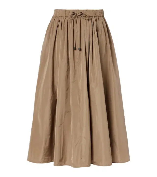 Max Mara Lonza taffeta midi skirt