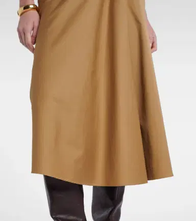 Max Mara Paggi cotton-blend satin midi skirt | Thumbnail 6 Max Mara Paggi cotton-blend satin midi skirt | Thumbnail 6