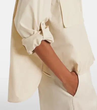 Max Mara Tenue cotton poplin shirt | Thumbnail 3 Max Mara Tenue cotton poplin shirt | Thumbnail 3
