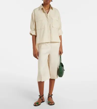 Max Mara Tenue cotton poplin shirt | Thumbnail 7 Max Mara Tenue cotton poplin shirt | Thumbnail 7