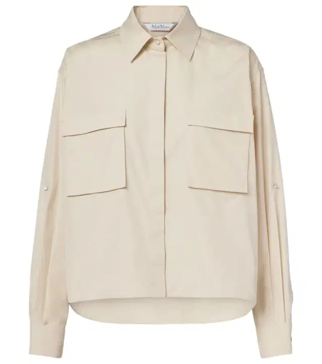 Max Mara Tenue cotton poplin shirt