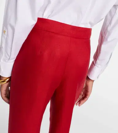 Max Mara Badesse linen wide-leg pants | Thumbnail 5