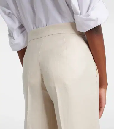 Max Mara Badesse high-rise linen wide-leg pants | Thumbnail 2