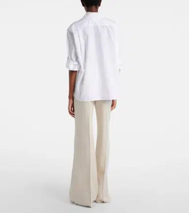 Max Mara Badesse high-rise linen wide-leg pants | Thumbnail 3