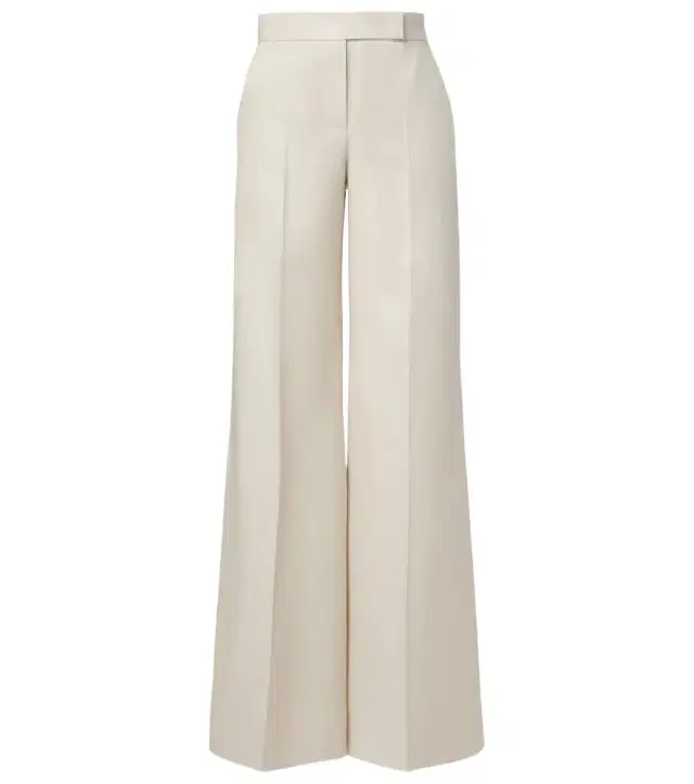 Max Mara Badesse high-rise linen wide-leg pants