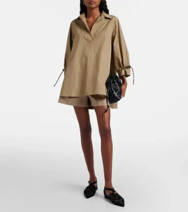 Max Mara Adorni cotton poplin shirt | Thumbnail 4 Max Mara Adorni cotton poplin shirt | Thumbnail 4