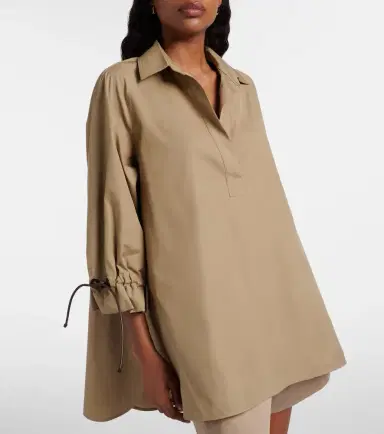 Max Mara Adorni cotton poplin shirt | Thumbnail 6 Max Mara Adorni cotton poplin shirt | Thumbnail 6