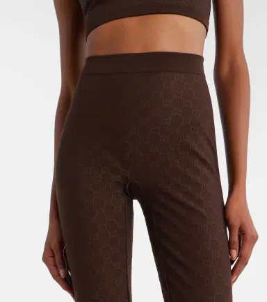 Gucci GG jersey jacquard leggings | Thumbnail 4