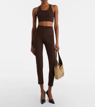Gucci GG jersey jacquard leggings | Thumbnail 6