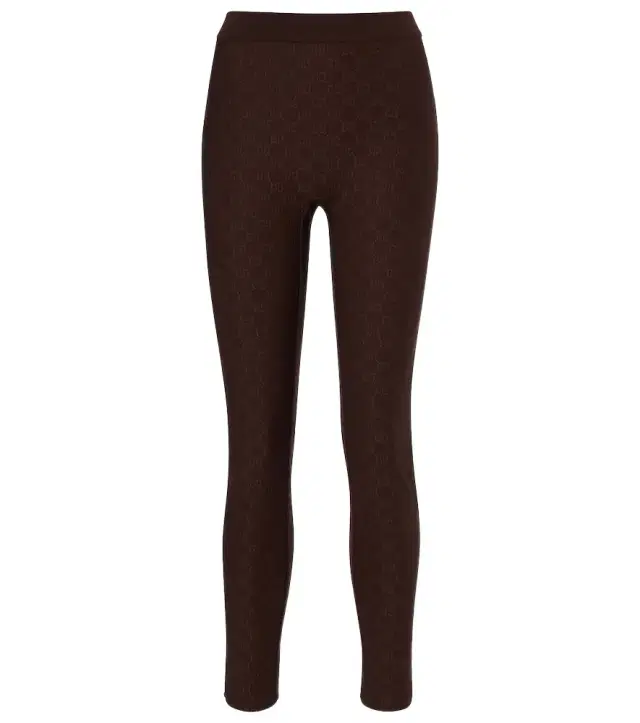 GG jersey jacquard leggings