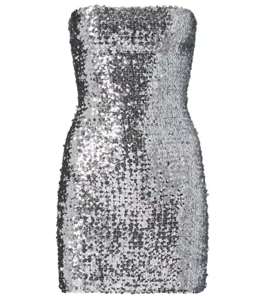 Gucci Sequined strapless minidress | Thumbnail 1 Gucci Sequined strapless minidress | Thumbnail 1