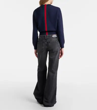 Gucci Horsebit wide-leg jeans | Thumbnail 4 Gucci Horsebit wide-leg jeans | Thumbnail 4