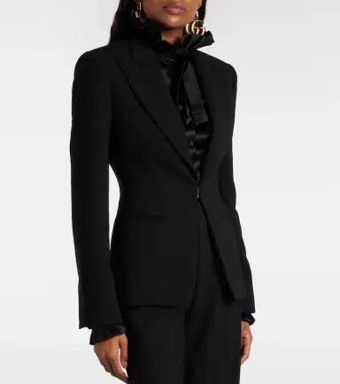 Gucci Wool-blend blazer | Thumbnail 4 Gucci Wool-blend blazer | Thumbnail 4