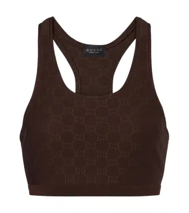 Gucci GG jersey jacquard sports bra | Thumbnail 1