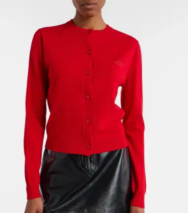 Gucci Double G wool cardigan | Thumbnail 5 Gucci Double G wool cardigan | Thumbnail 5